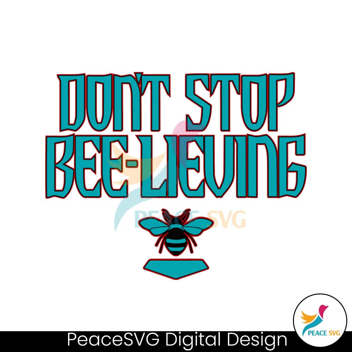 arizona-baseball-dont-stop-beelieving-svg