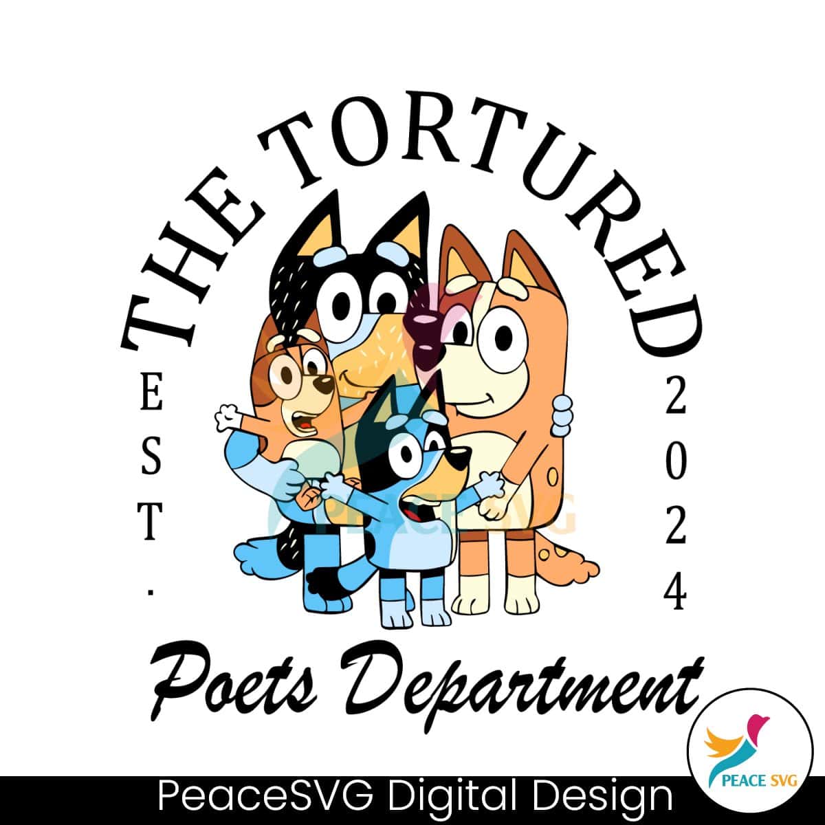 the-tortured-poets-department-bluey-family-svg