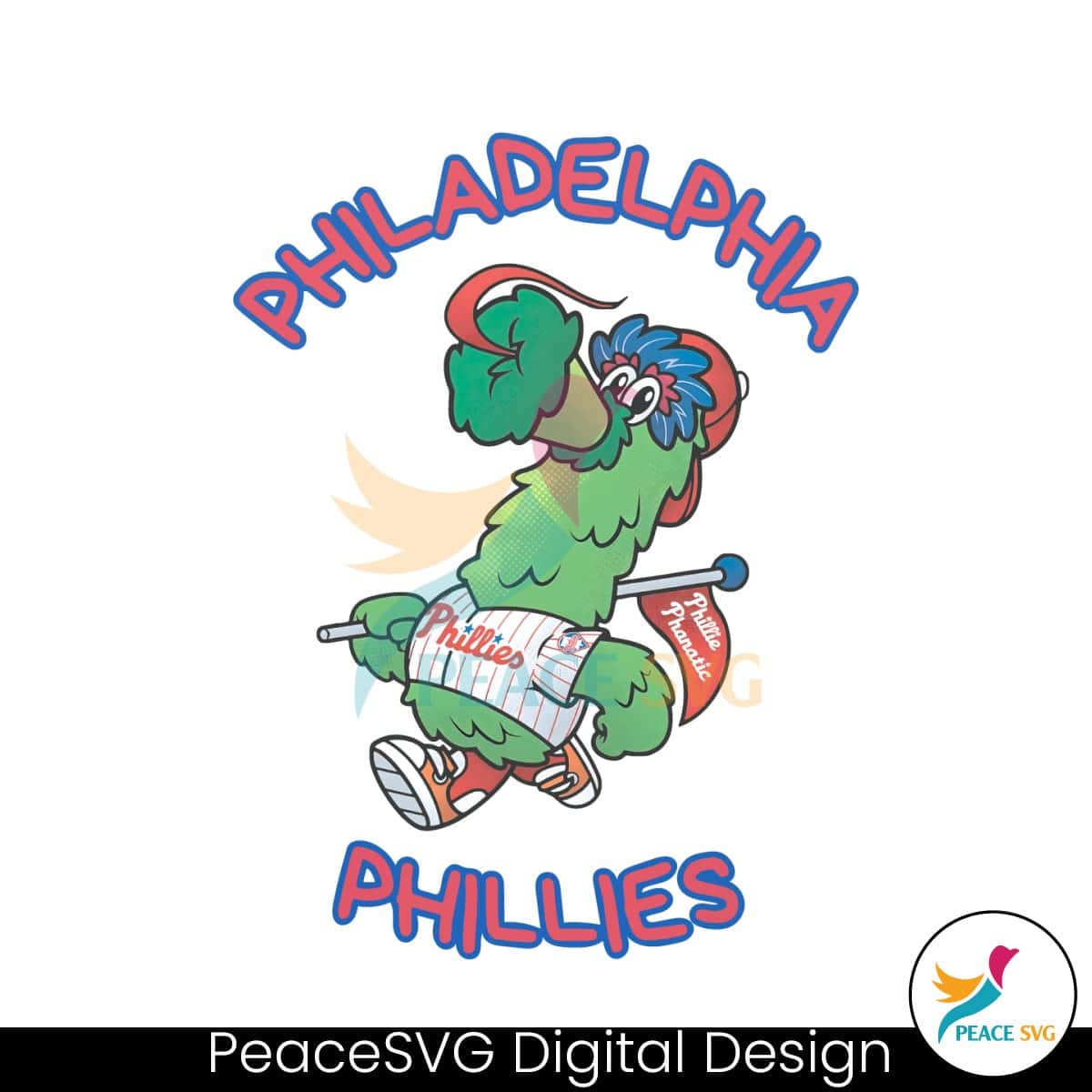 Phillie Phanatic Philadelphia Phillies PNG » PeaceSVG