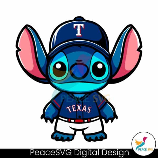 cute-stitch-texas-rangers-baseball-team-svg