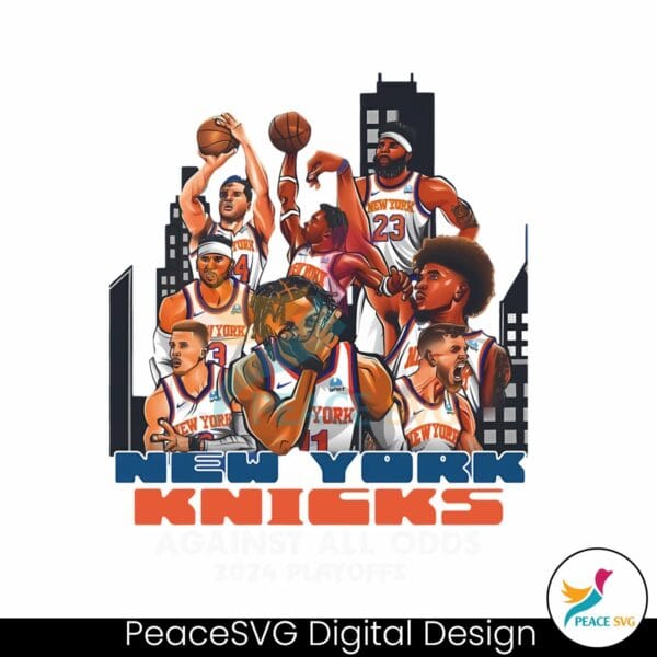 new-york-knicks-against-all-odds-2024-playoffs-png