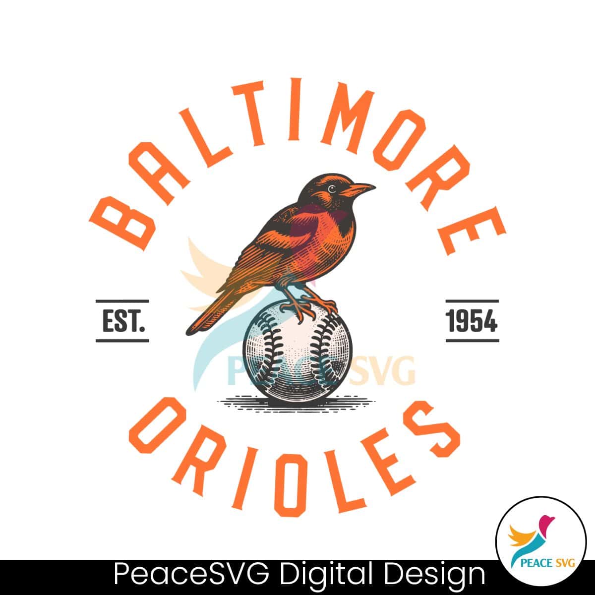 vintage-baltimore-orioles-est-1954-svg