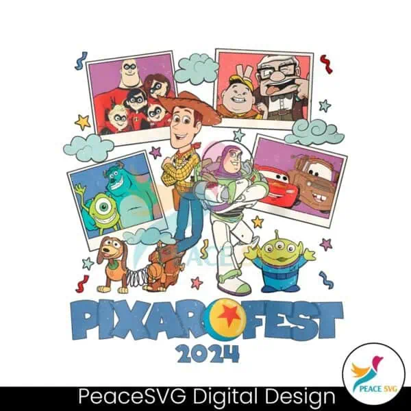 vintage-disneyland-pixar-fest-2024-cartoon-png