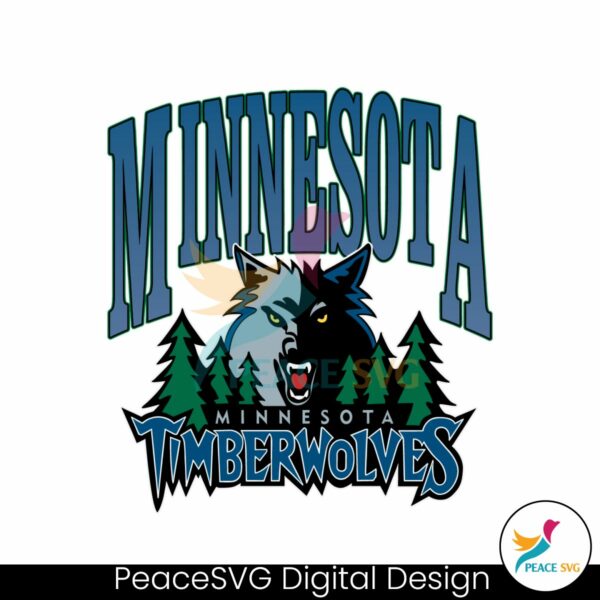 vintage-minnesota-timberwolves-logo-svg