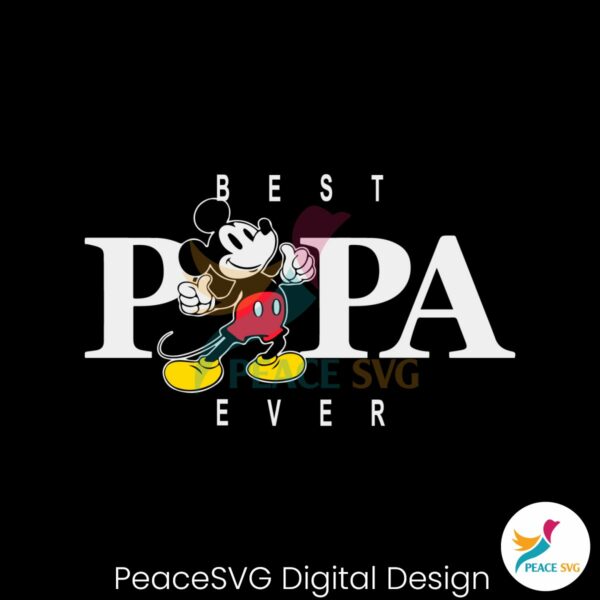 mickey-mouse-best-papa-ever-svg