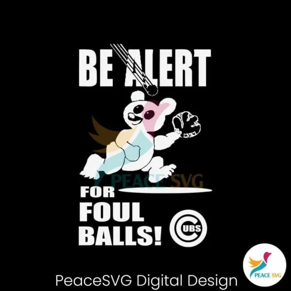 be-alert-for-foul-balls-chicago-cubs-svg