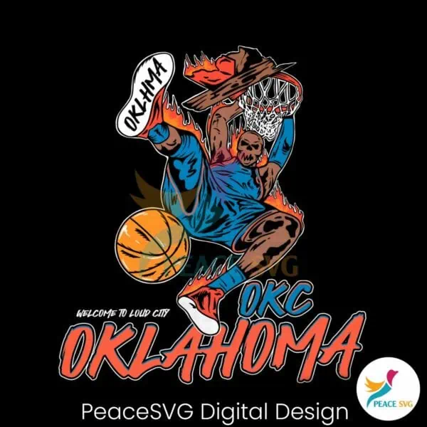 welcome-to-loud-city-oklahoma-basketball-png