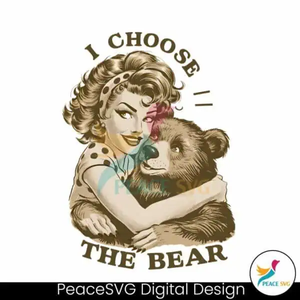 vintage-i-choose-the-bear-cute-girl-png