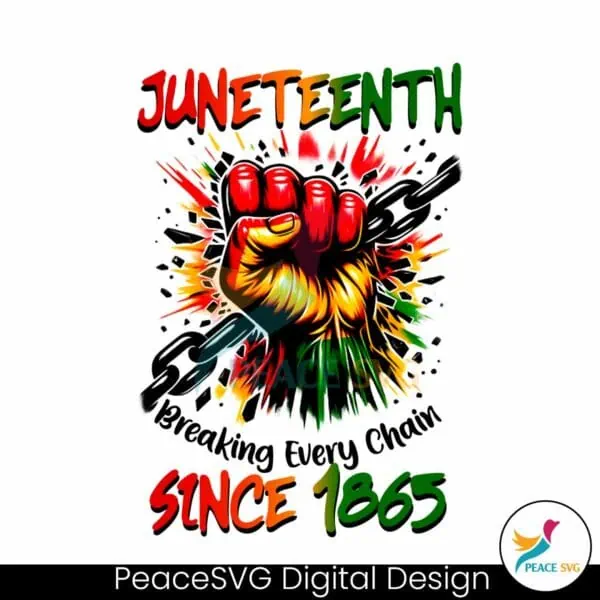 juneteenth-breaking-every-chain-png