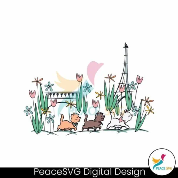 the-aristocats-paris-epcot-france-svg