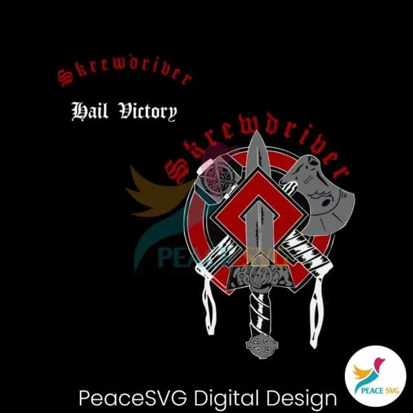 skrewdriver-band-hail-victory-svg