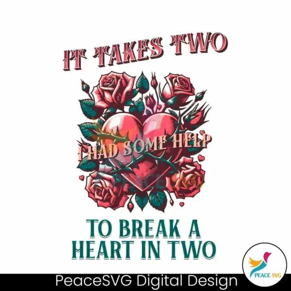 it-takes-two-to-break-a-heart-in-two-png