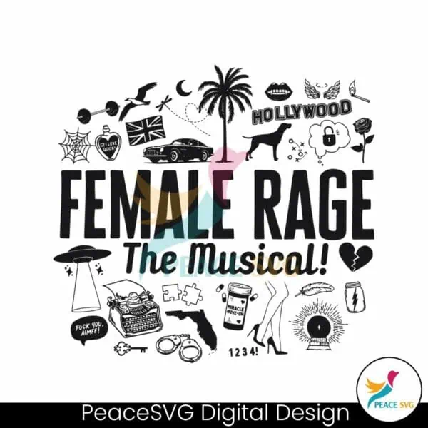 female-rage-the-musical-tortured-poets-department-svg