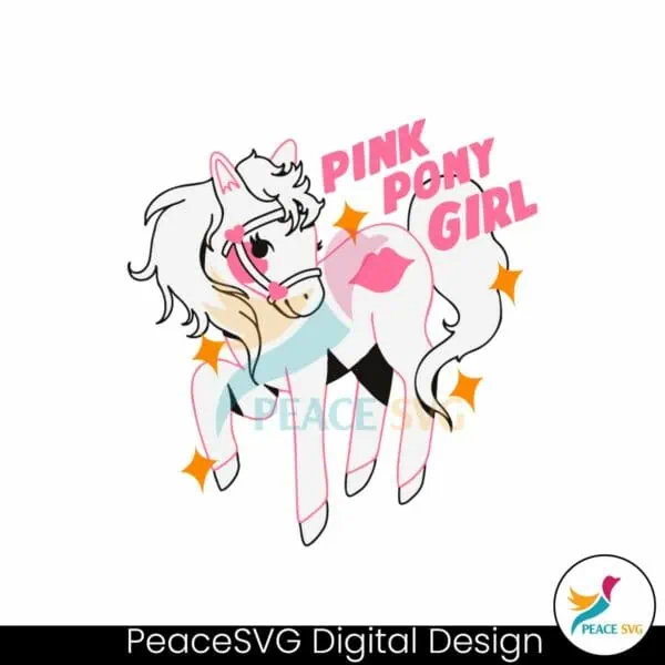 pink-pony-girl-pink-pony-club-chappell-roan-svg