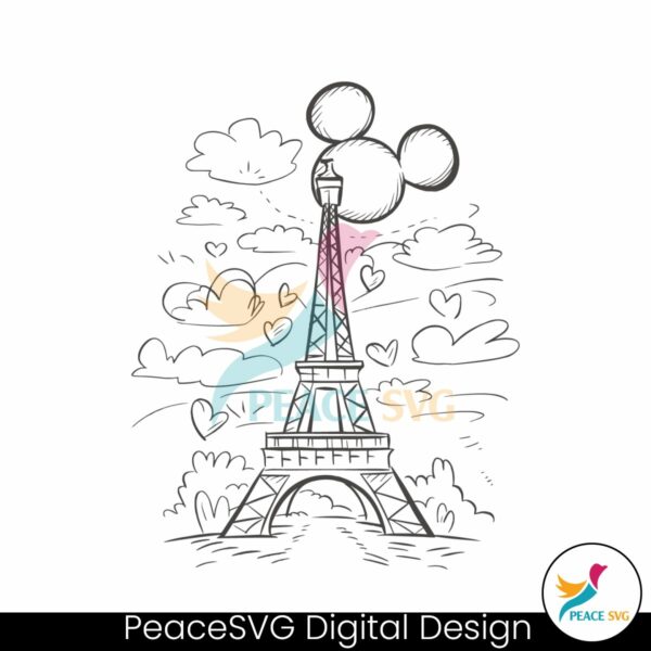 retro-mickey-mouse-ears-eiffel-tower-svg