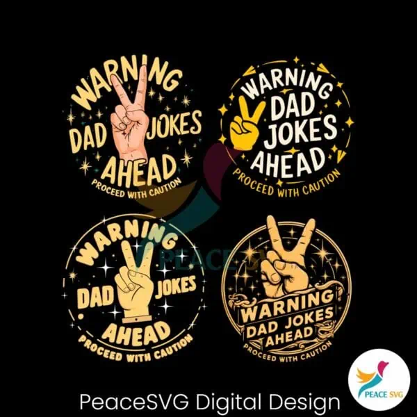 warning-dad-jokes-ahead-proceed-with-caution-svg-png-bundle