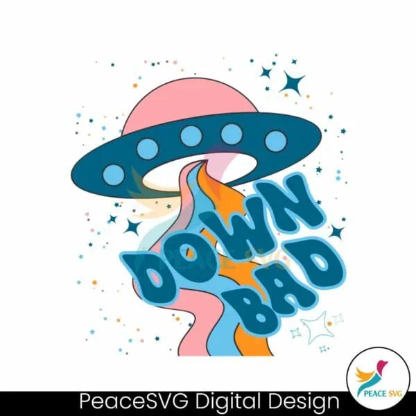 down-bad-ufo-the-tortured-poets-department-svg