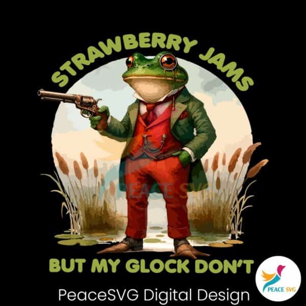 retro-strawberry-jams-but-my-glock-dont-png