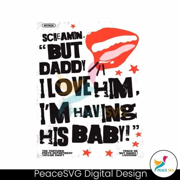 scream-but-daddy-i-love-him-ttpd-album-svg