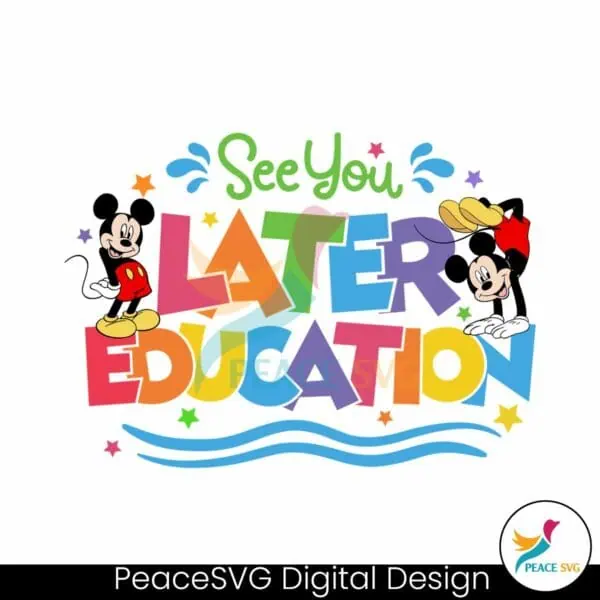 mickey-see-you-later-education-png