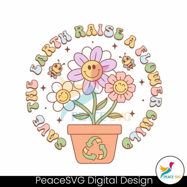 save-the-earth-raise-a-flower-child-png