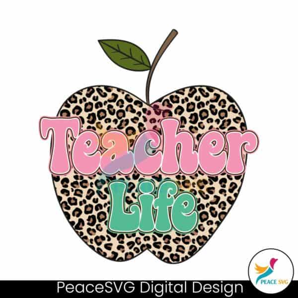 leopard-apple-teacher-life-png