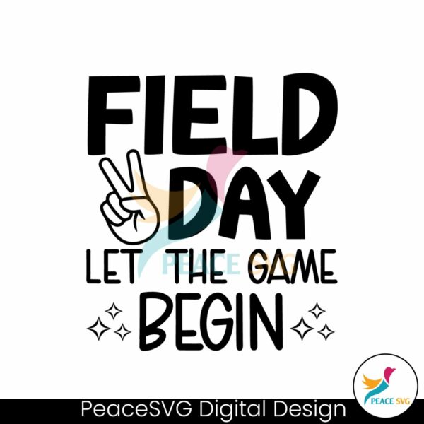 field-day-let-the-game-begin-summer-vibe-svg