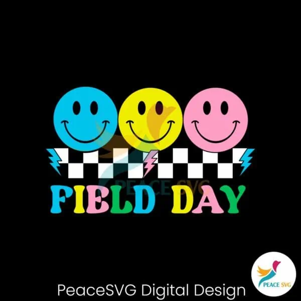 checkered-field-day-smiley-face-funny-student-svg