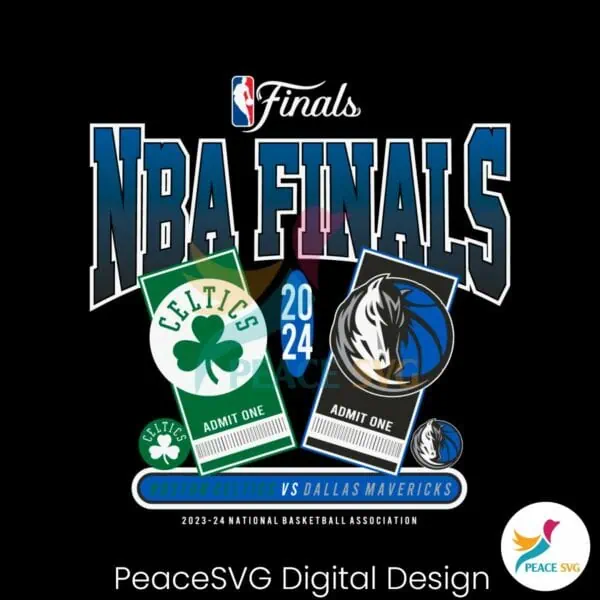 boston-celtics-vs-dallas-mavericks-2024-nba-finals-svg