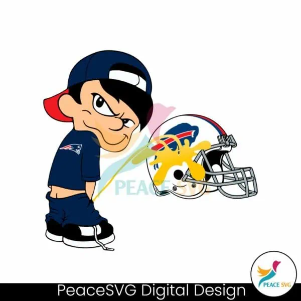 funny-boy-patriots-piss-on-buffalo-bills-svg