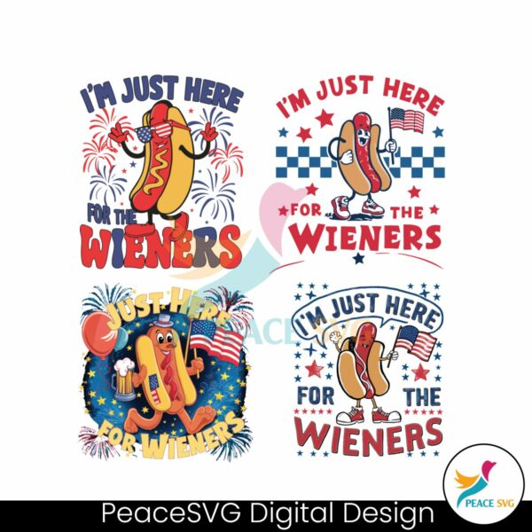 im-just-here-for-the-wieners-svg-png-bundle