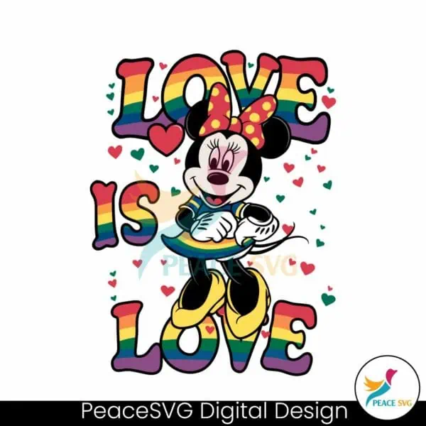 minnie-mouse-love-is-love-pride-month-svg