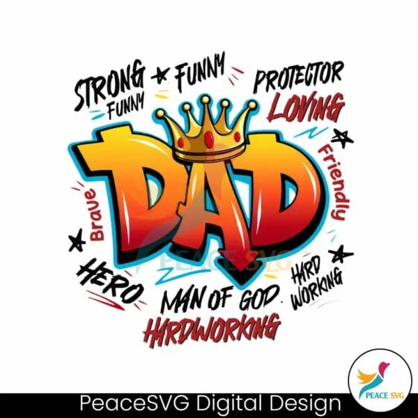 dad-man-of-god-hardworking-png