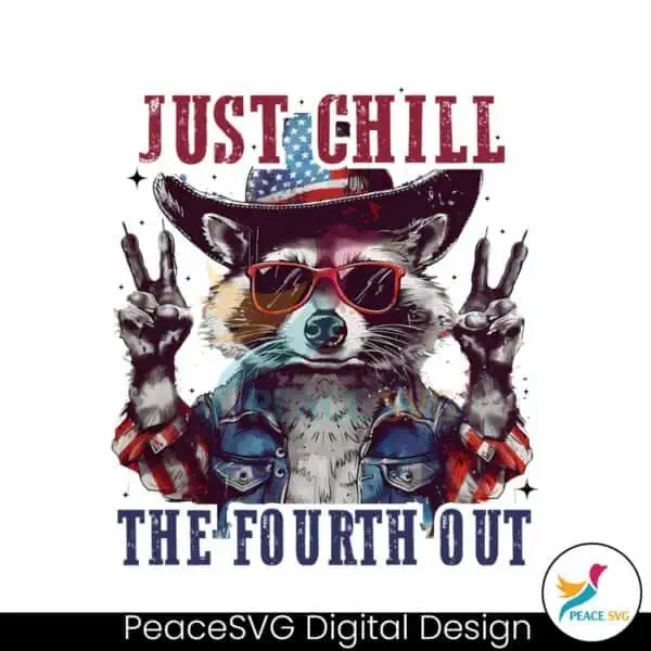 raccoon-just-chill-the-fourth-out-png