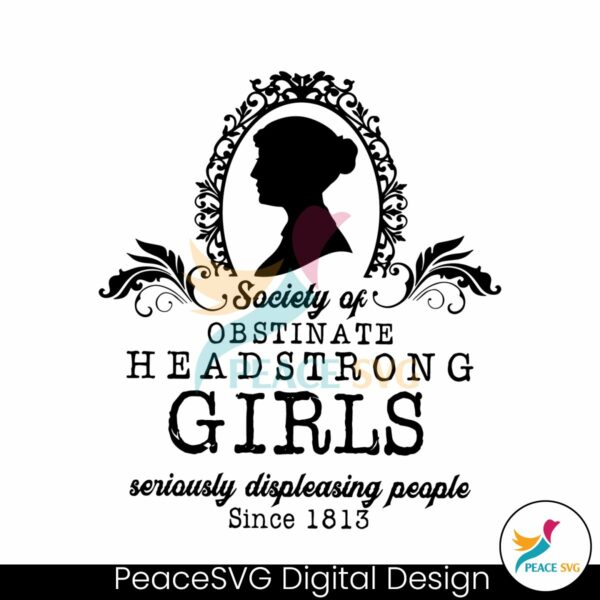society-of-obstinate-headstrong-girls-svg