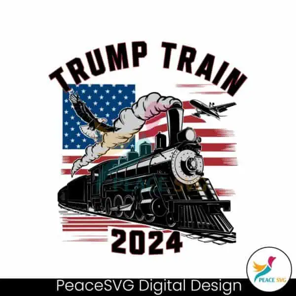 retro-trump-train-2024-election-svg