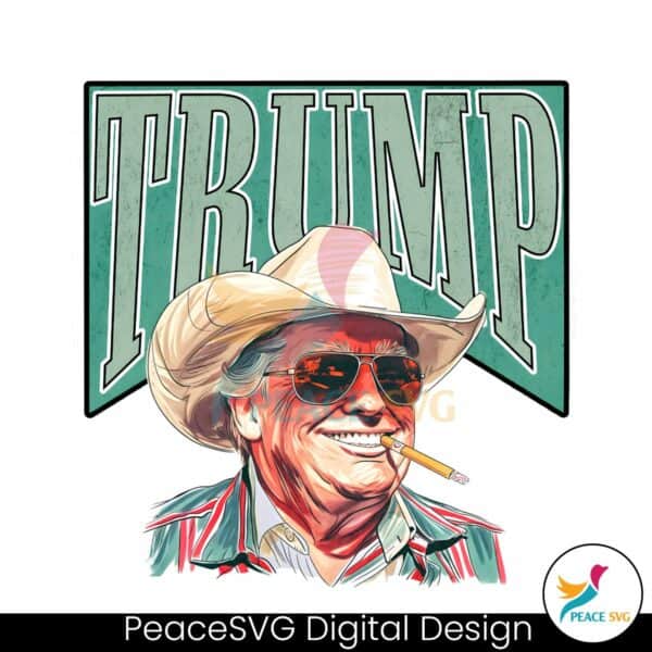 trump-cowboy-western-make-america-great-png