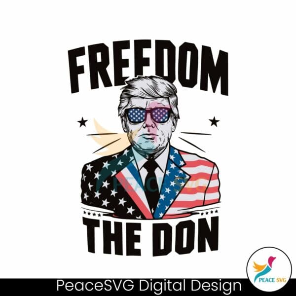 freedom-the-don-2024-maga-trump-svg