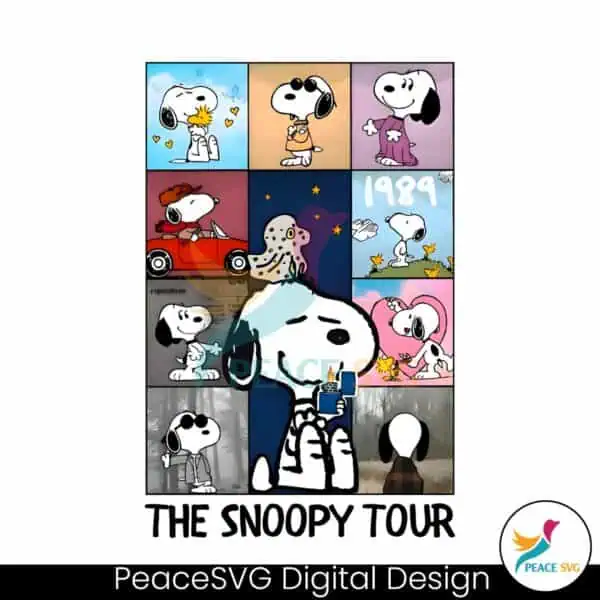 the-snoopy-tour-taylor-swift-eras-tour-png