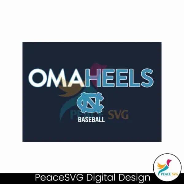 omaheels-unc-baseball-ncaa-team-svg