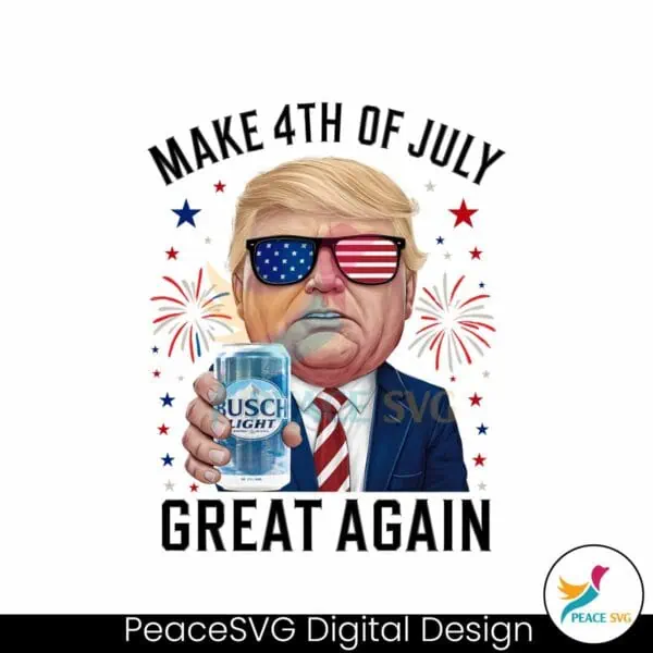 busch-light-beer-make-4th-of-july-great-again-png