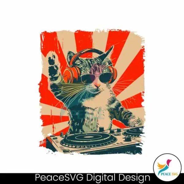 funny-dj-cat-night-party-meme-svg