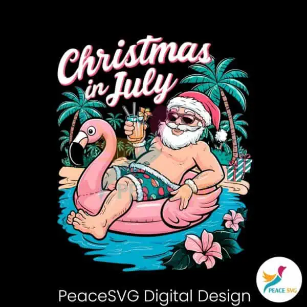 christmas-in-july-santa-claus-vacation-png