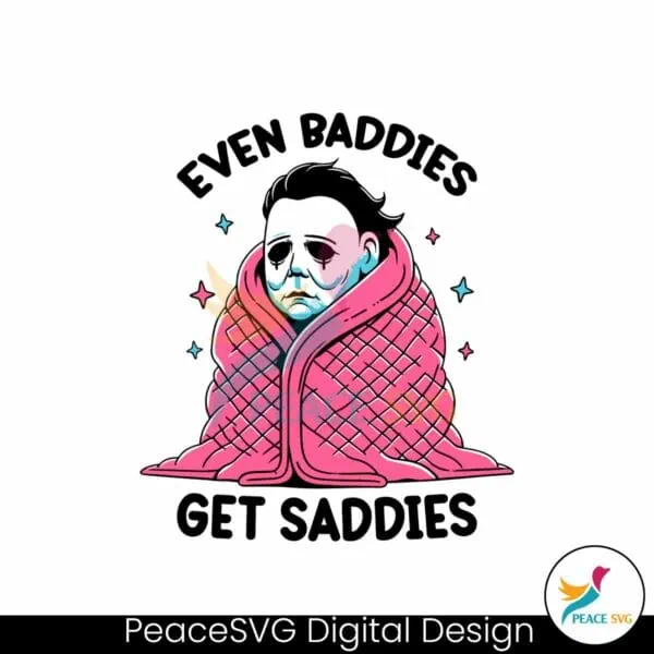 even-baddies-get-saddies-funny-horror-meme-svg