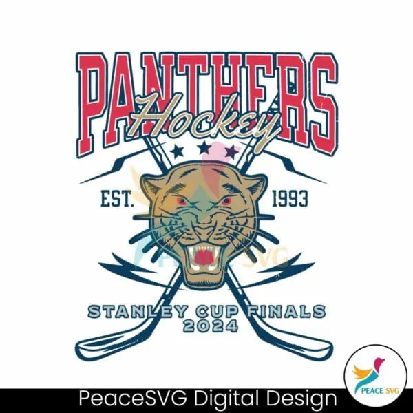 vintage-panthers-hockey-stanley-cup-finals-2024-svg