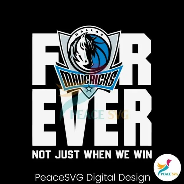 mavericks-forever-fan-not-just-when-we-win-svg