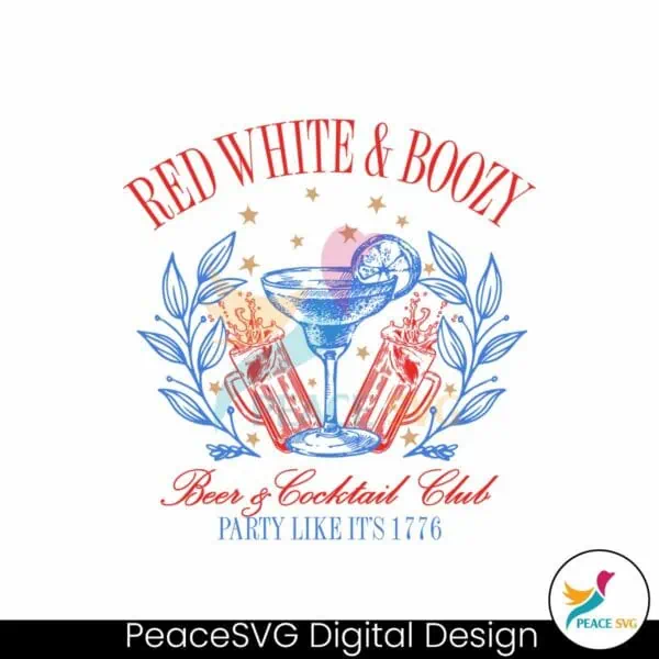 red-white-and-boozy-beer-and-cocktail-club-svg