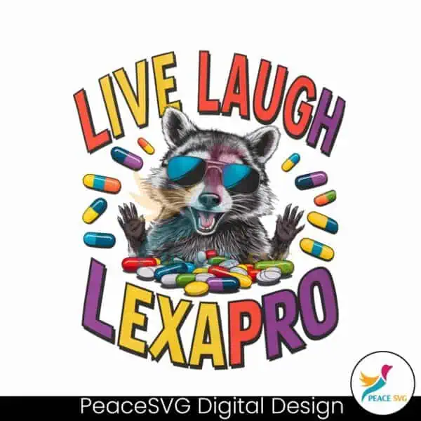 live-laugh-lexapro-raccoon-meme-png