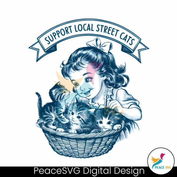 groovy-girl-support-local-street-cats-png