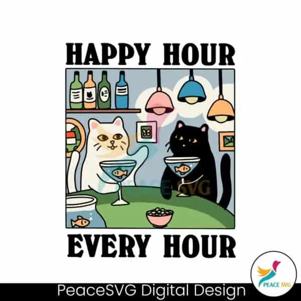 happy-hour-every-hour-cat-meme-svg